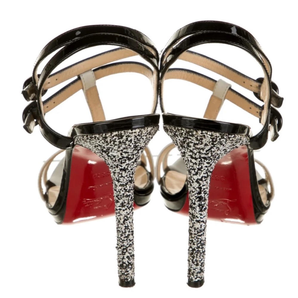 Christian Louboutin Double Tutti T-Strap Sandals (8.5 restocked)